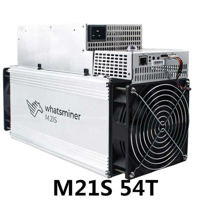 Asic Whatsminer M21S 54Th 3240W SHA256 Máy khai thác Microbt cũ đã qua sử dụng